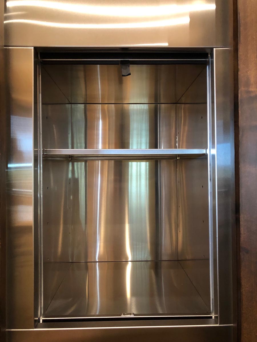 Optional Stainless Steel Shown